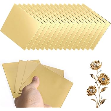 H62 Yellow Brass Plate Brass Sheet Brass Metal Plate 0.5 0.8mm 1mm 1