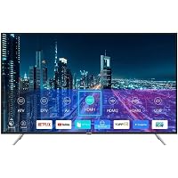 AUSHA® 140 cm (55 Inches) 4K Ultra HD Voice Control Smart Android LED TV with Voice Search Remote A55S4K (Black) (2020…