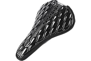 Wenbones Housse de Selle de Vélo Nouveau Modèle, Housse Selle de Velo Ultra Confortable, pour VTT de Montagne, Vélo de Route, Housse Selle Velo pour Hommes et Femmes (Noir)