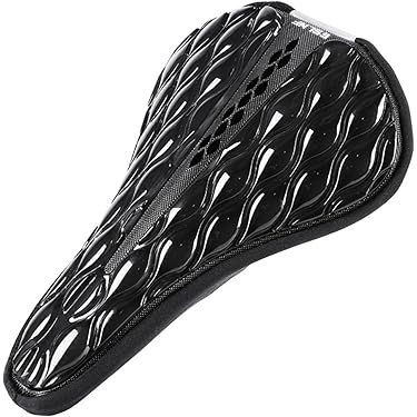 6 stuks waterdichte fietszadelhoes in zwart fietszadel regenhoes met elastiek, past op de meeste fietszadels, racefiets, mountainbike, universeel fietszadel, stofbescherming, MTB racefiets (zwart