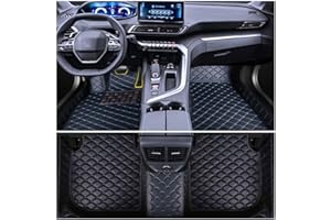 Muchkey Coche Alfombrillas para Kia Sportage 2019-2022 Moqueta a Medida Alfombras Noir Bleu