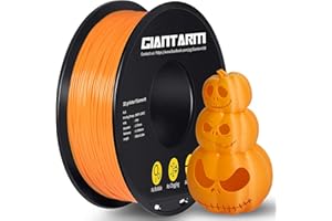 GIANTARM Filamento PLA 1,75 +/- 0,02 mm Stampante 3D PLA Filamento 1,75 mm 1 kg arancione