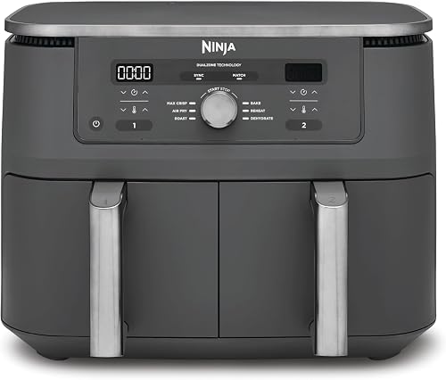Freidora de aire Ninja MAX de doble cesta 9,5 litros