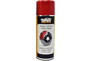 Nespoli Bravocar Vernice Rossa Pinze Freni 400ml