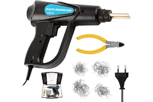 Ailgely 70W Kunststoff Schweißen, Kunststoff Schweißen Maschine, Kunststoffschweißer, Garagenwerkzeuge, Kunststoff Schweißgerät Auto Reparatur Set, für Auto Stoßstangenreparatur Schweißwerkzeug