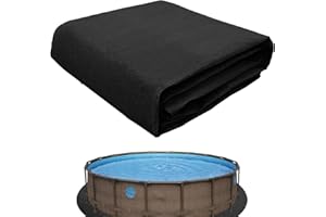 SHICHANGDA Pool Pads For Above Ground Pool | Pool Ground Cloth | Above Ground Pool Liner | Thicken Round Square Pool Liner Pad | Puncture Prevention Extends Liner Life