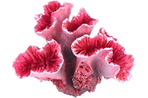 UEETEK Korallen rosa für Aquarium Dekoration
