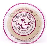 La Reina de las Tortillas - Mexican White Corn Tortillas 23 pcs approx 100% Nixtamalizado, Mexican gastronomy leader. Ideal f