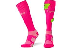 COMPRESSION FOR ATHLETES CFA V1 Qualitäts-Kompressionssocken für Männer und Frauen - Ideal fürs Laufen, Fitnessstudio, Radfahren, Muskelerholung oder Workouts - Nachhaltige Dänisches Design