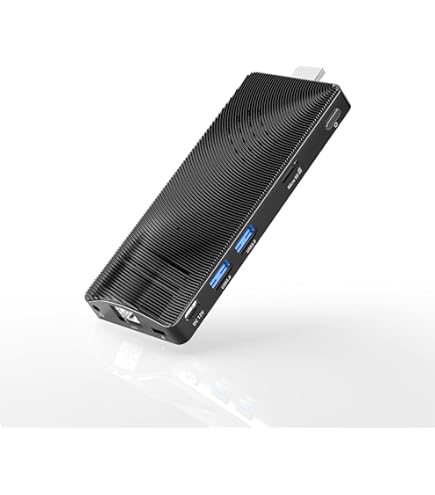 Mini PC Intel 12e generatie Alder Lake N95 (tot 3,4 GHz) 16 GB DDR5 512