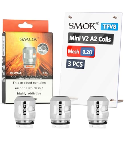 SMOK MINI V2 A2 0.2 Ohm Replacement Coils [Pack of 3]