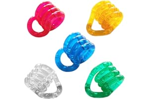 BFUZXY 5Stk Fidget Toys,Tangle Autismus Spielzeug,Fidget Toy Set,Stim Toys zur Stressabbau,Twister Fidgets Fingers,Sensory Stimming ADHD Toy,Anti Stress Spielzeuge Stimulieren und Still für Erwachsene Kinder