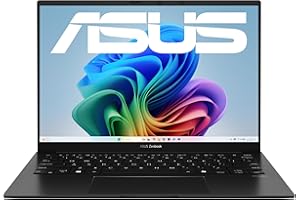 ‎ASUS ASUS Zenbook 14 OLED Laptop | Copilot+ PC | 14" 2,8K 16:10 120Hz OLED Display | AMD Ryzen AI 7 350 | 16GB RAM | 1TB SSD | AMD Radeon | Windows 11 | QWERTZ Tastatur | Jade Black