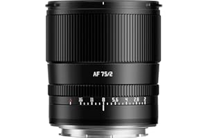 TTARTISAN AF 75mm F2 Obiettivo Full Frame L Mount Autofocus Lens Compatible with L Mount Cameras