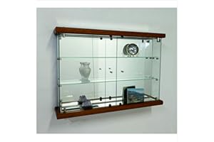 VM ART DESIGN GLASS BY VETRERIA MICELI VETRINETTA A PARETE mod: VMBR3HT-CLG RETTANGOLARE STANDARD (CILIEGIO)