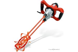 RUBI 25943 Mezclador Rubimix-9 N DUPLEX Especialmente indicado Para adhesivos cementosos y otros materiales. Potencia: 1350 W. Doble aislamiento, 240 V, Rojo