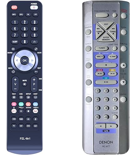 VINABTY Nuovo RC-1097 Telecomando di ricambio Per ﻿DENON HIFI RC-1097 DM37 D-M37 RCD-M37 D-M37SBK RC1097 Remote Controller