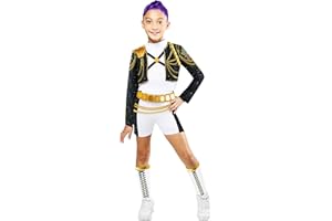 Rubies Official Netflix K-Pop Demon Hunters Rumi Golden Hybrid Child Costume, Kids Fancy Dress