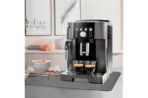 Pietuley Tappetino Macchina Caffe, Tappetino Scolapiatti Assorbente Cucina, Tappetino per Friggitrice ad Aria Antiscivolo, Tappetino Bar Tappetino Barman Coffee Mat 30×40cm Grigio