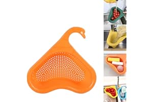 HIDRUO Strainer Pro, Faucet Hanging Filter Basket, Kitchen Sink Drain Basket Swan, Sink Bounce Core Drain Strainer, Multifunctional Drain Basket (C)