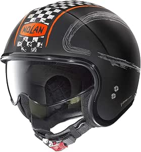 NOLAN CASCO N21 GETAWAY FLAT BLACK XXXL : Amazon.it: Auto e Moto