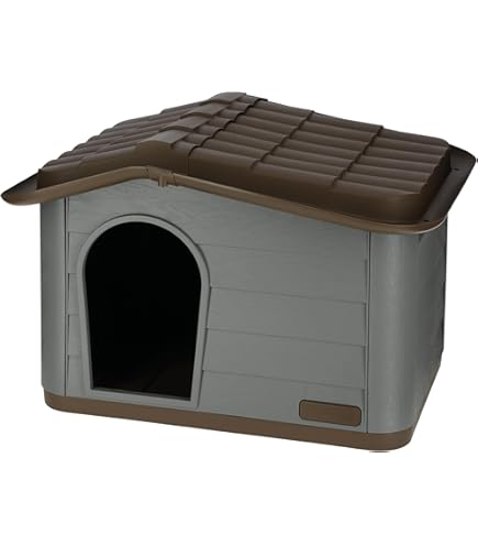 Niche Extérieure Pour Chat Surélevée - Toit étanche, Isolée - 36x36x36 Cm - Pour Chat Ou Petit Chien, 4 Saisons