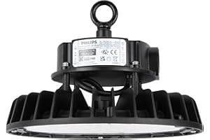 Ledvion - LED High Bay 150W Driver, Dimmable, 175lm/W, 26.500 Lm, 4000K, IP65, Garantie 5 Ans, Lampe UFO