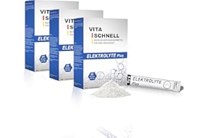 DPG DELNAVA PHARMA GMBH Vita Schnell Elektrolyte Sticks 60 Stk. – Optimale Elektrolyt Versorgung – Vegane, gluten- und laktosefreie Sport Elektrolyte – Made in Germany – Elektrolyte Pulver für schnelle Regeneration