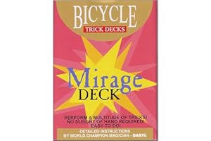 Murphys Magic Bicycle Mazzo di Trucchi MIRAGEDEC_Red