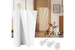 BUCOMTU Protection Canape Chat Anti Griffe, Protege Griffe Chat, 5m x 30cm, Protege Canapé Tapis Meuble, Invisible Anti-Rayures Transparent Couleur