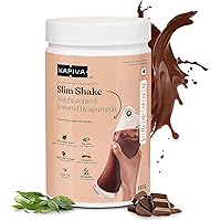 Kapiva Chocolate Slim Shake -Meal Replacement Drink Powered With 6 Ayurvedic Herbs and 12 Superfoods - Helps in Weight…