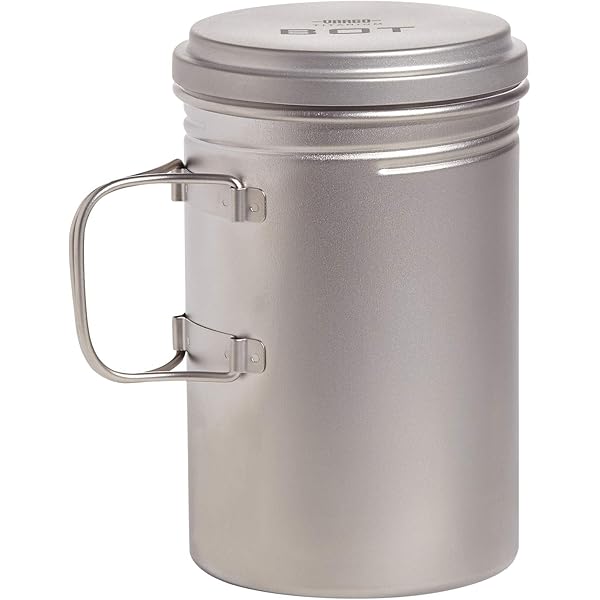 Vargo Titanium BOT Serie | BOT XL | Ultraleichte Wasserflasche 