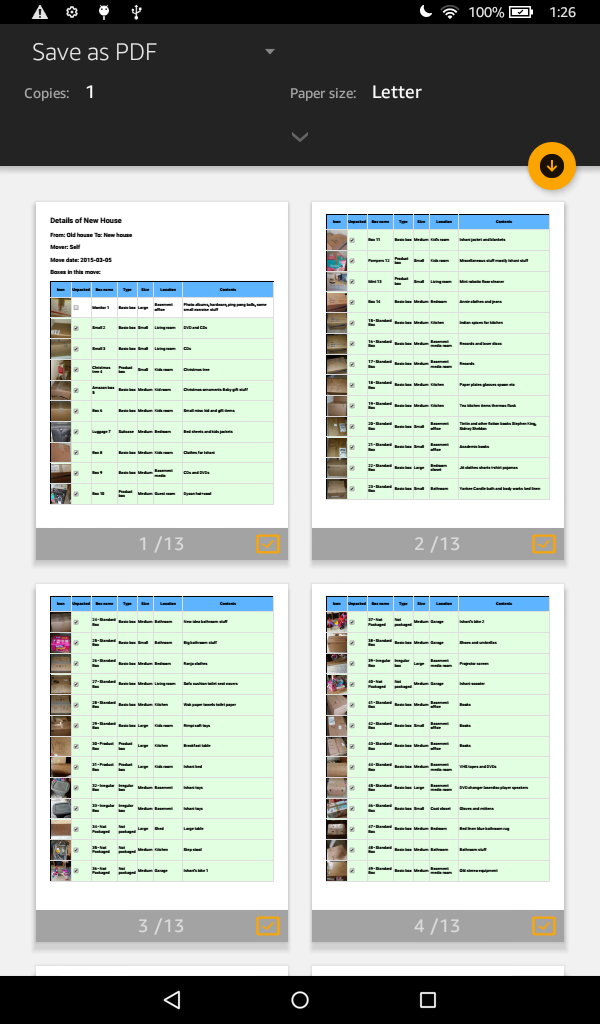 Moving Organizer Pro Amazon.co.uk Appstore for Android