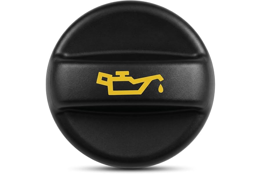 Oil Filler Cap, Engine Oil Filler Cap Compatible with Peugeot 207 208 308 508 2008 3008 5008, Tank Cap Compatible with Citroen Berlingo C3 C5, Engine Oil Filter Cover, Engine Oil Cap Replacement