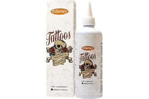 VRAIKO Fsherney Tattoo Transfer Gel, 300ml Large Tattoo Stencil Gel Cream, Skin-Friendly & Fast-Drying Transfer Solution for