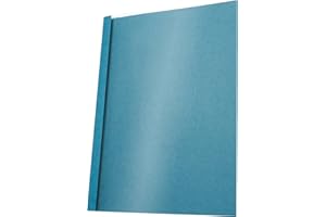 Pavo - Copertine termorilegatura A4 - 3 mm - Trasparente/blu - conf. 25
