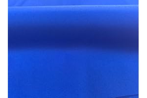 JPJYE 24 oz PU Coated Outdoor Waterproof Fabric - Water-Proof, Tear Resistant, Cloth for Outdoor Garden Furniture, Sewing Material for Crafts and Hobbies (Boyal Blue, 150cmx200cm)