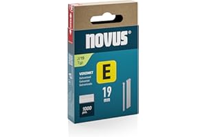Novus Tools 044-0090 Chiodo Tipo J, Grigio, 19 mm