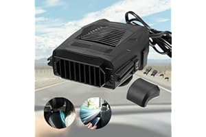 Nircho Car Fan, Portable Auto Fan 12V USB Car Fan, Cooling Function Car Fan, Powerful Silent Car Fans Electric Vehicle Fan for Car Truck SUV RV Boat