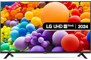 LG 50UT73006LA 50-Inch 4K UHD Smart TV, α5 AI Processor Gen7, Freeview Play and Amazon Alexa, 60Hz, Ashed Blue [Model 2024]