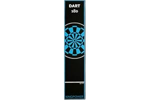 Kingpower Dart Tappeto per Freccette Tappeto per Freccette 290x60 cm Freccette Accessori per Freccette Protezione Linea di Scarico Gomma Diversi Modelli