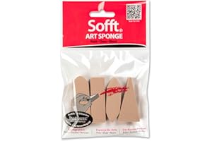 PANPASTEL Sofft Outils, Carne, 1-4, Set di 4 pezzi