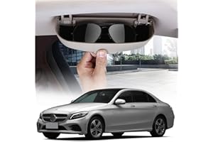 RUIYA Sunglasses Holder Car Compatible with Mercedes GLA X156 / GLC X253/C Class W205/B Class W246/A Class W176, Glasses Case Car Glasses Case Holder Car Sunglasses Glasses Case Glasses Box