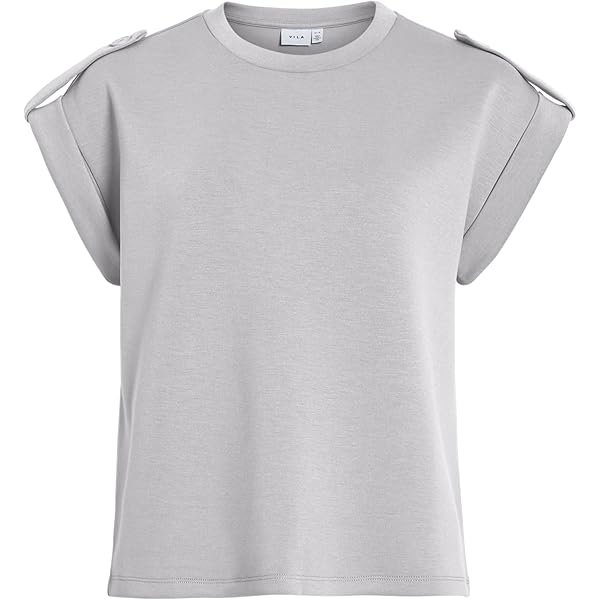 T-shirt Vila Visybilla Donna Girocollo Maniche Corte Con Stampa - Casual Primaverile - 2
