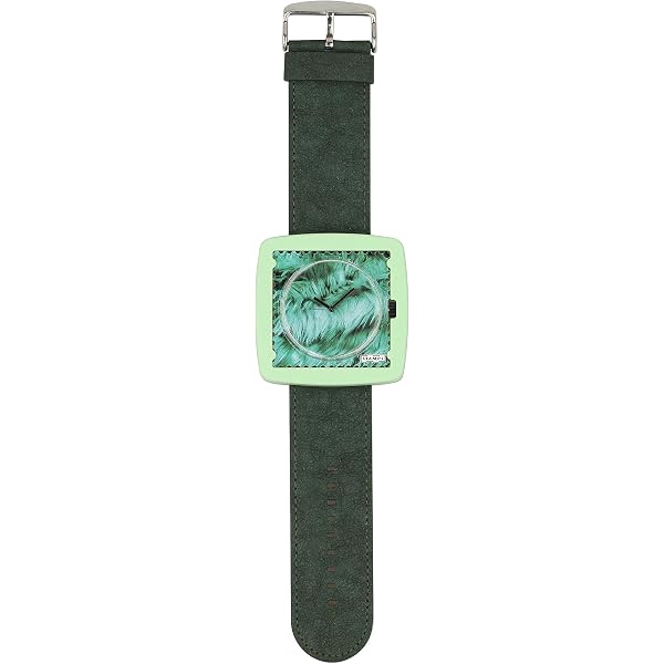 Orologio femminile in acciaio con strass e cinturino in similpelle