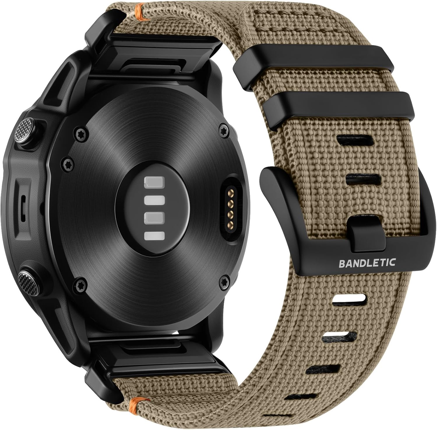 Bandletic 22mm 26mm Correa Compatible con Garmin Fenix 8 47mm/51mm, para Fenix 7/6/5/3, Correa Nailon para Epix/Forerunner/Instinct/Enduro/Tactix/Descent/Quatix/Tactical/Tide/Solar