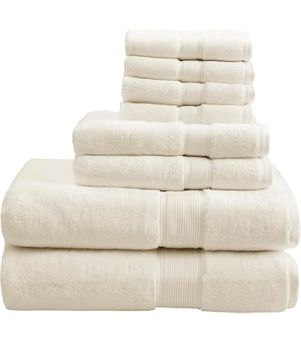 Madison Park Signature 800GSM 100% katoen luxe badhanddoekset zeer Madison Park Signature 800GSM 100% katoen luxe badhanddoekset zeer