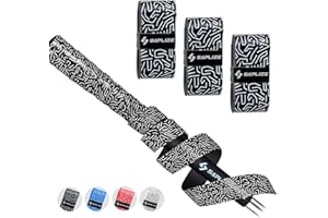 SAPLIZE Golf Grip Wrapping Tapes, 3 Or 15 Pack, 9 Colors Available New Regripping Solution for Golf Club Grips