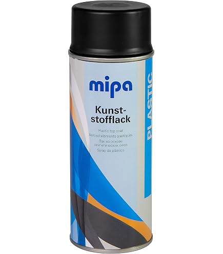 FÖRCH Kunststofflack Spray – Elastisch & Haftstark In Schwarz, 400 Ml Dose