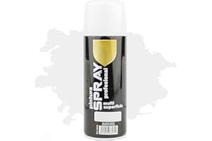 H HANSEL HOME Pintura Spray Blanco Mate 400 Ml